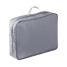 SP SAUCE 羽絨衣專用壓縮袋 灰色 19.2L 97g 旅行收納, 1入, 1個, 大(40 x 30 x 16cm 壓縮40 x 30 x 8cm)