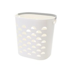 多功能移動式籃子 36.5*35.5*29.5cm, 白色的, 1個