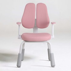 파파가구 날개형 아동용 아라 바른자세 의자 고정, 핑크