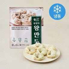 황생가 고기 왕만두 (냉동), 420g, 1개