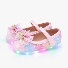 Kiphant 女童皇冠 LED 皮鞋 K-08