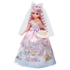 TAKARA TOMY Licca 莉卡娃娃 角落小夥伴夢幻婚禮莉卡洋娃娃 LA29878, LD-05, 1個