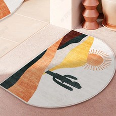 The Flow東方風獨特設計半圓腳踏墊, 01