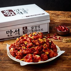 만석닭강정 매운맛 순살, 1kg, 1개