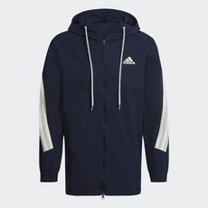 adidas 愛迪達 Logo連帽外套 GM3835