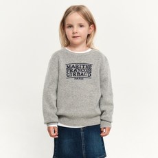 MaritheFrancoisGirbaud 兒童經典logo針織套頭T恤