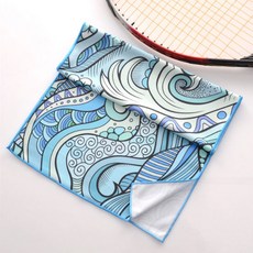 Sonio 獨特印花涼感運動毛巾 30 x 100 cm, 1個, 04 波浪