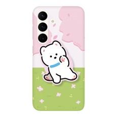 유스픽 디자인 톡톡 하드 휴대폰 케이스 + 그립톡 세트