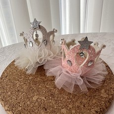 BEASOL 女童用公主皇冠髮夾 芭蕾舞伶 2件組