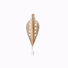 金盞花立體裝飾掛飾, 金色, 1個