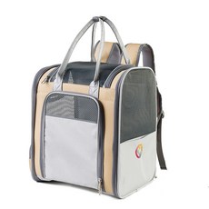 寵物用簡約外出背包, 黃色的