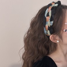 디멜디 여성용 알록달록 예쁜 머리띠