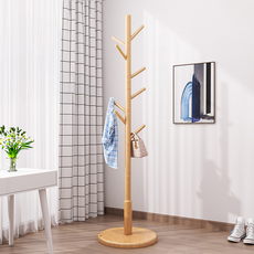 Daily Home 樹形實木立式衣架, 原木色