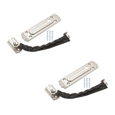 裝飾安全環皮革鍊玄關鎖, 2組