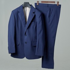 씨밀레 남성용 플랩 포켓 투버튼 정장 세트