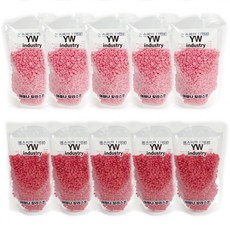 彩色石頭 200g 2件組, 粉紅色, 紅色, 5套
