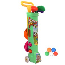 Oz Toy 大型兒童一桿進洞高爾夫球玩具組, 1個, 隨機發貨