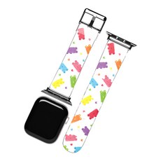 iRUDA 애플워치 스트랩 38 / 40 / 41 mm, 구미베어즈