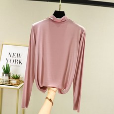 에이홉 여성용 솔리드 컬러 슬림핏 티셔츠