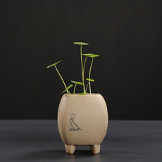 Treova 華麗花盆 CM03 三足盆, 混合色, 1個