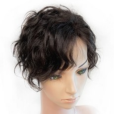 SenseModni 女款小卷蓬鬆感假髮 SW_W0003, 黑色, 1個