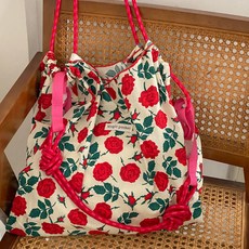 소리달 여성용 히키 초경량 빅사이즈 알록달록 다용도 토트백