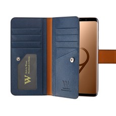 Wcase Lucas Label 雙面錢包手機殼 + 手機支架
