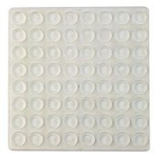 3M Stoppa 防噪音墊, 透明, 1個