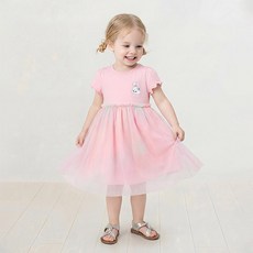 밀크마일 플로럴버니 스파클링 틴트샤 원피스