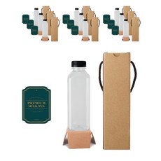 Square Dutch Pet 500 500ml+黑帽+貼紙N5S套組, 10組