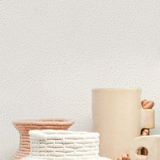 홈앤데코 물로붙이는 인테리어 포인트 합지벽지, 아이보리(49563-50)