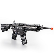 Friend Technic M4A1 突擊步槍樂高兼容塊 C81005, 混色