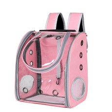 JINHO寵物透明手機背包, 粉色的