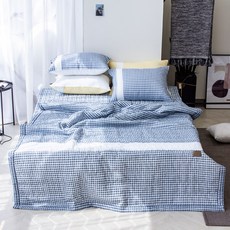 시원한 단잠 시어서커 여름이불