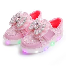 FootFoot 菱格紋水晶LED運動鞋