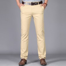 디엠코퍼레이션 남성용 중년 스트레이트핏 퍼티그 팬츠