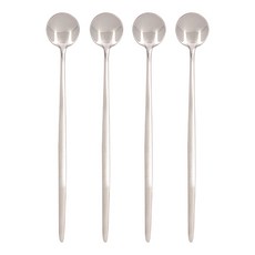 Bogen 皇后長柄茶匙 4入, 緞面, 4個