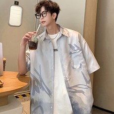 JTL 男款 High Boy 寬鬆短袖 Oversize 襯衫