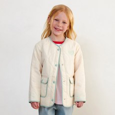 마리떼프랑소와저버 아동용 ENFANT CLASSIC OUT POCKET 퀄팅 자켓