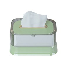 JCP 客廳多功能面紙盒, 1個, 綠色