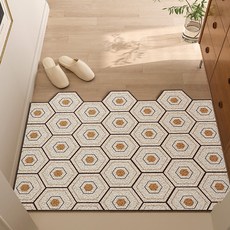 DM 蜂巢圖案腳踏墊, 混合顏色, 1個