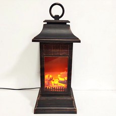 Homemine 療癒火焰壁爐氣氛燈, 金色 25