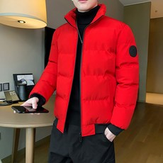 Starbean 男款迷你Logo休閒合身鋪棉外套