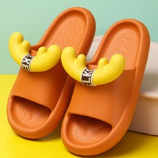 鹿角造型室內拖鞋