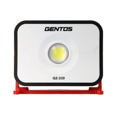 GENTOS 照射燈 USB充電 1700流明 IP66 GZ-320, 1個, 黑色/白色