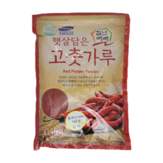 中國產醃泡菜用粗辣椒粉 中辣, 1kg, 1包