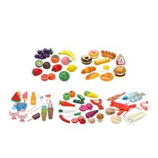 KesB 家家酒食材玩具5入組 KBP1999set, 隨機出貨