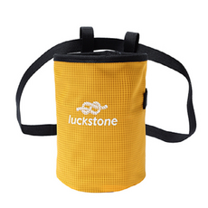 新款彩繪登山粉袋, 黃色