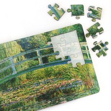 LI NA DESIGN 拼圖畫廊木板拼圖睡蓮 19 x 29cm, 1個, 35件