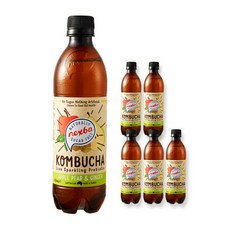 nexba 蘋果梨及薑無糖康普茶, 450毫升, 6個